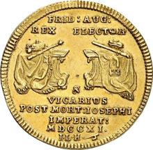 2 Ducat 1711  ILH  "Vikariat"