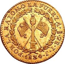 2 Escudos 1834 So IJ 
