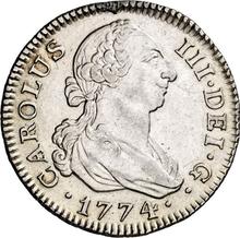 2 Reales 1774 M PJ 