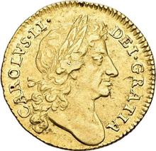 Half Guinea 1675    "Second laureate bust"
