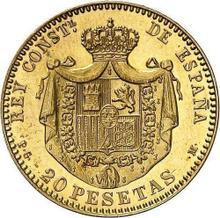 20 Pesetas 1892  PGM 