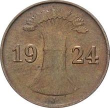 1 Reichspfennig 1924 J  