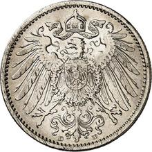 1 marco 1891 D  