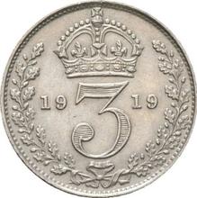 3 Pence 1919   