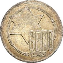 10 Mark 1943    "Litzmannstadt Ghetto"