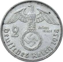 2 Reichsmark 1938 F  
