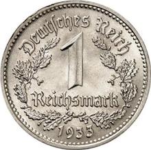 1 Reichsmark 1933 D  