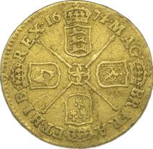 Half Guinea 1674    "Second laureate bust"