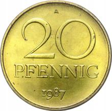 20 Pfennig 1987 A  