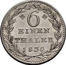 1/6 Thaler 1830   