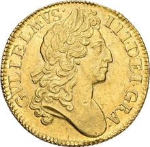 Guinea 1701    "Second laureate bust"