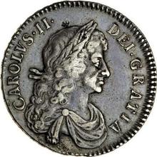 Halfcrown 1672    "Third laureate bust"