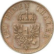 3 Pfennig 1848 D  