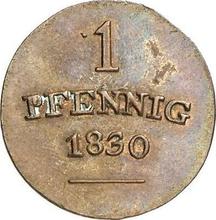 1 Pfennig 1830   