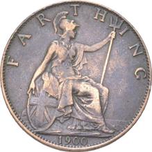 Farthing 1900   TB