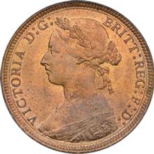 Halfpenny 1885   