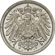 10 Pfennig 1905 J  