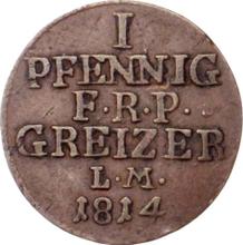 1 Pfennig 1814   