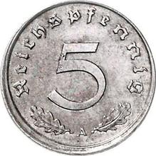 5 Reichspfennig 1940 A  