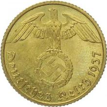 10 Reichspfennig 1937 E  