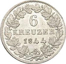 6 Kreuzer 1844   