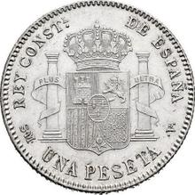1 песета 1901  SMV 