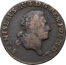 3 Groszy (Trojak) 1787  EB  "Z MIEDZI KRAIOWEY"