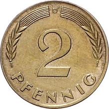 2 Pfennig 1950-1969   