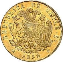 8 Escudos 1850 So LA 