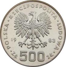 500 Zlotych 1983 MW   "Olympia Sarajevo 1984" (Probe)