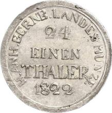 1/24 Thaler 1822   