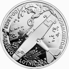10 Zlotych 2019    "100th Anniversary of Polish Military Aviation"