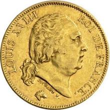 40 Francs 1816 B  