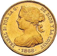 10 Escudos 1868   