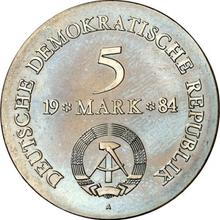 5 marcos 1984 A   "Lützow"