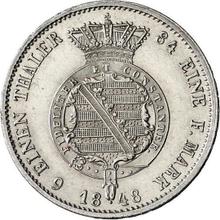 1/6 Thaler 1848  F 