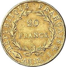 20 Francs AN 13 (1804-1805) I  
