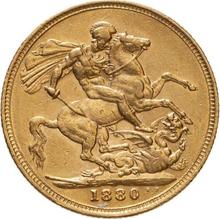 Sovereign 1880 M  WW "St. George"