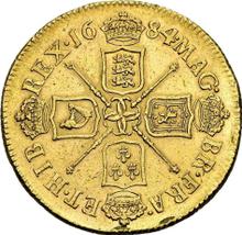 Two guinea 1684    "Second laureate bust"