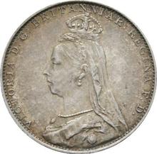 4 пенса (1 Грот) 1891    "Юбилейный портрет"