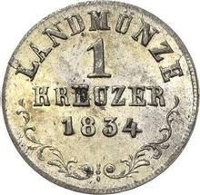 1 Kreuzer 1834  L 