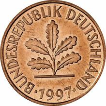 2 Pfennig 1997 D  