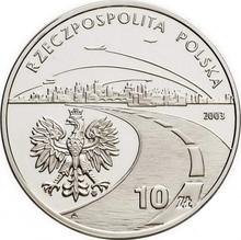 10 Zlotych 2003 MW  NR "150th Anniversary of Oil and Gas Industry's Origin"
