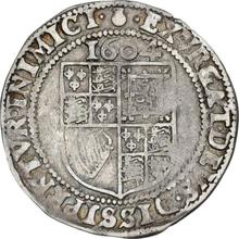 Sixpence 1604    "Second bust"