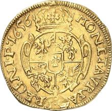 Ducat 1656  IC  "Portrait with Crown"
