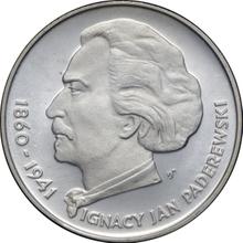 100 Zlotych 1975 MW  SW "Ignacy Jan Paderewski"
