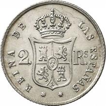 2 Reales 1853   