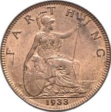 1 Farthing 1933   