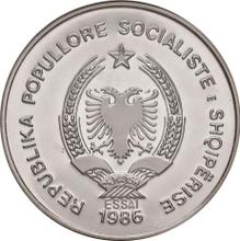 50 Lekë 1986    "Eisenbahn" (Probe)