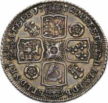 Shilling 1732    "Young Head"